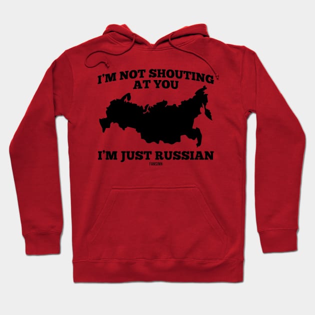 Russia Russia Eurasia Hoodie by fansinn